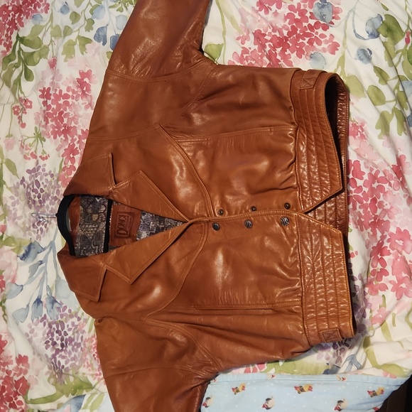 Vintage leather jacket - Picture 5 of 6